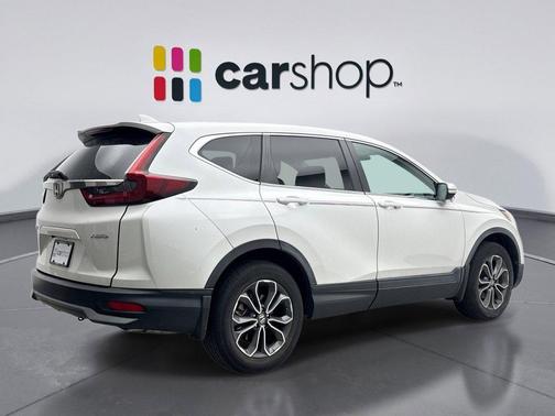 Platinum White 2020 Honda CR-V AWD EX-L