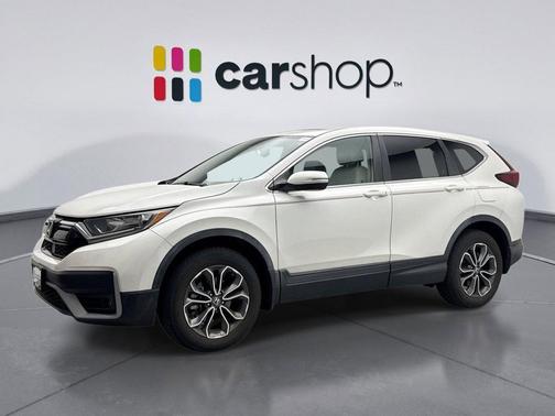 Platinum White 2020 Honda CR-V AWD EX-L