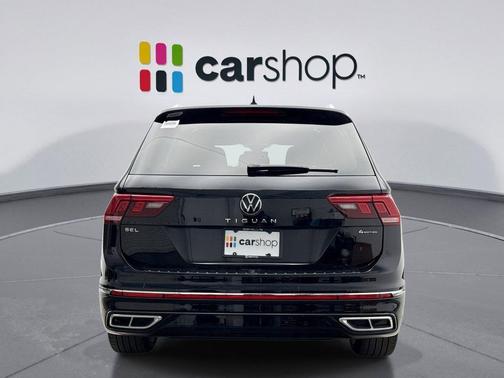 Deep Black 2023 Volkswagen Tiguan 2.0T SEL R-Line 4MOTION