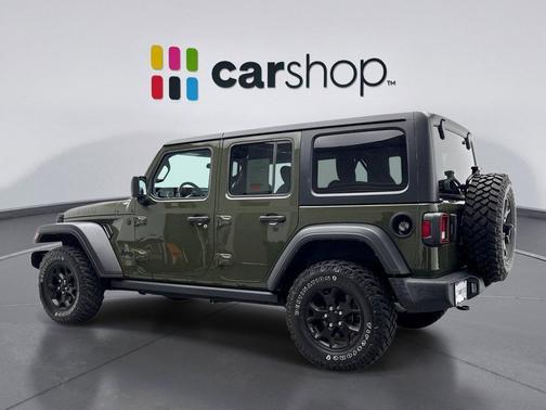 Sarge Green Clearcoat 2022 Jeep Wrangler Willys
