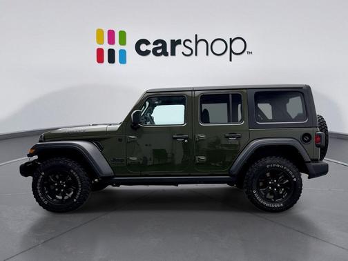 Sarge Green Clearcoat 2022 Jeep Wrangler Willys