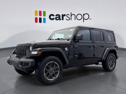 Black Clearcoat 2021 Jeep Wrangler Unlimited 80th Anniversary 4x4