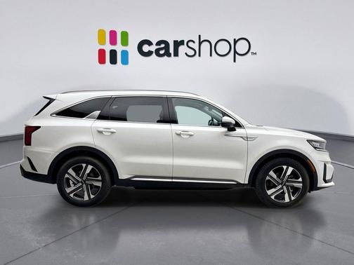Snow White Pearl 2023 Kia Sorento Hybrid EX
