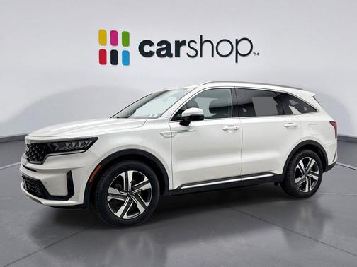 Snow White Pearl 2023 Kia Sorento Hybrid EX