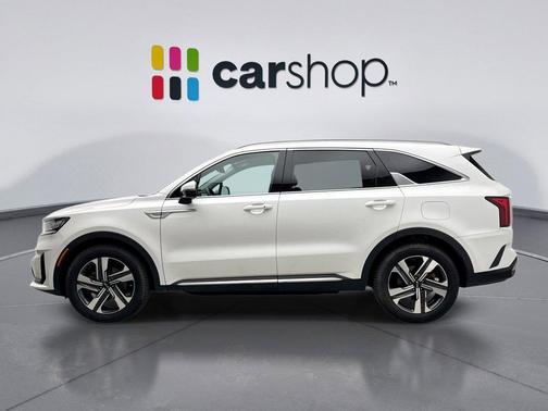 Snow White Pearl 2023 Kia Sorento Hybrid EX
