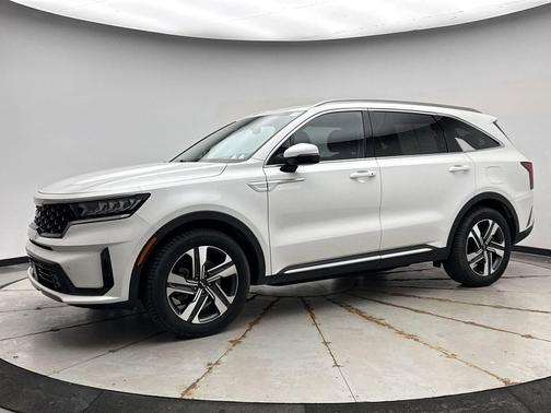 Snow White Pearl 2023 Kia Sorento Hybrid EX