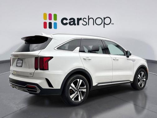 Snow White Pearl 2023 Kia Sorento Hybrid EX