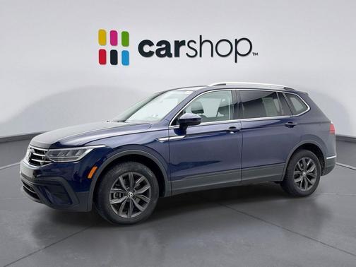 Atlantic Blue 2023 Volkswagen Tiguan 2.0T SE