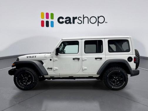 Bright White 2022 Jeep Wrangler Willys