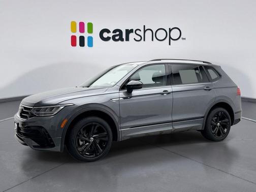 Platinum Gray 2023 Volkswagen Tiguan 2.0T SE R-Line Black 4MOTION