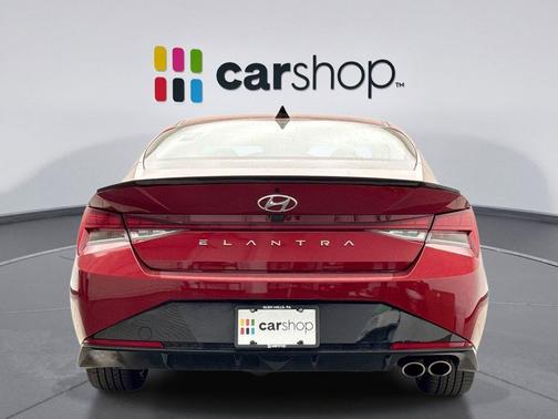 Ultimate Red 2023 Hyundai ELANTRA N Line