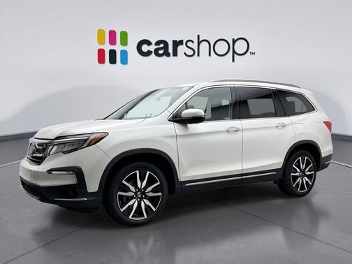 Platinum White 2022 Honda Pilot Touring 8-Passenger
