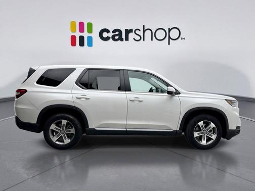 Platinum White 2023 Honda Pilot AWD EX-L 7 Passenger