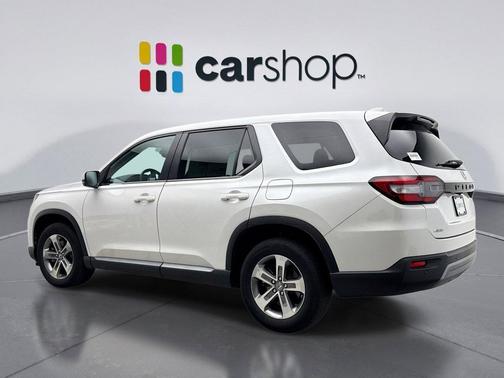 Platinum White 2023 Honda Pilot AWD EX-L 7 Passenger