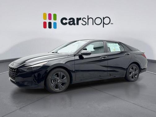 2021 Hyundai ELANTRA HEV Blue