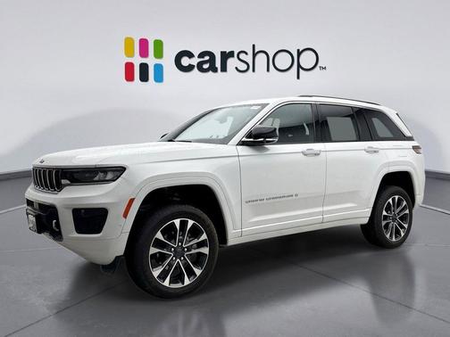 Bright White Clearcoat 2022 Jeep Grand Cherokee Overland