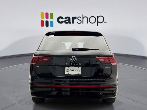 Deep Black 2024 Volkswagen Tiguan 2.0T SE R-Line Black 4MOTION