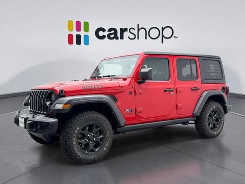 Firecracker Red Clearcoat 2022 Jeep Wrangler Willys