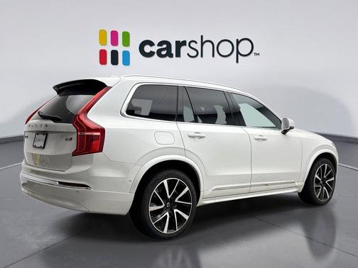 Crystal White Metallic 2024 Volvo XC90 B6 Plus Bright Theme 7-Seater
