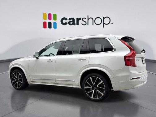Crystal White Metallic 2024 Volvo XC90 B6 Plus Bright Theme 7-Seater
