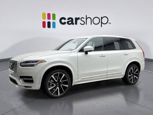Crystal White Metallic 2024 Volvo XC90 B6 Plus Bright Theme 7-Seater
