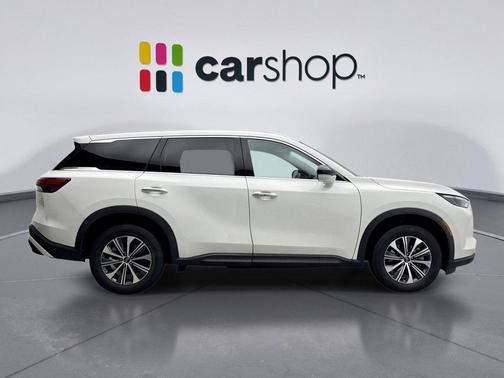 Glacier White 2023 INFINITI QX60 Pure