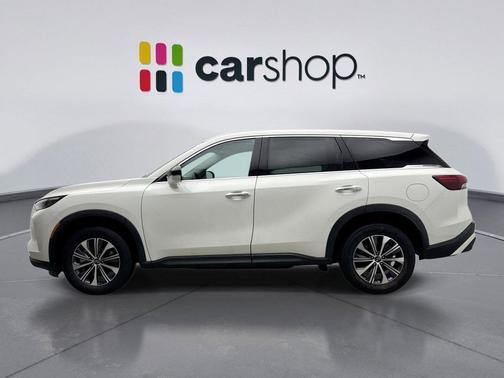 Glacier White 2023 INFINITI QX60 Pure