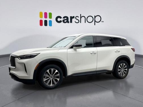 Glacier White 2023 INFINITI QX60 Pure