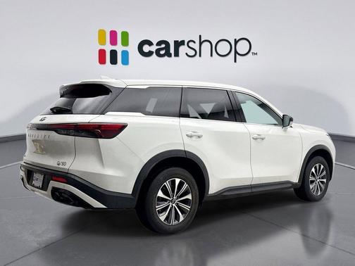 Glacier White 2023 INFINITI QX60 Pure