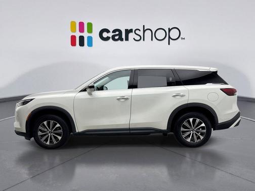 Glacier White 2023 INFINITI QX60 Pure