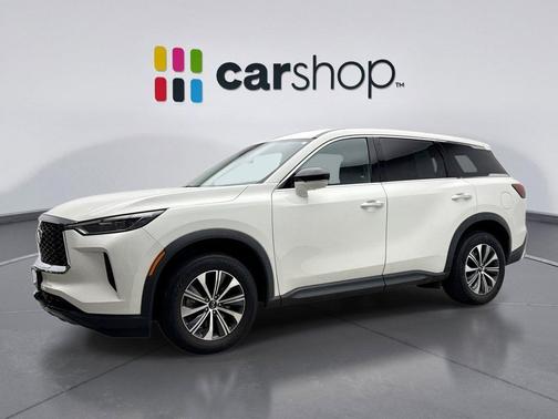 Glacier White 2023 INFINITI QX60 Pure