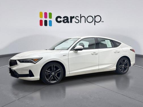 Platinum White 2023 Acura Integra A-SPEC