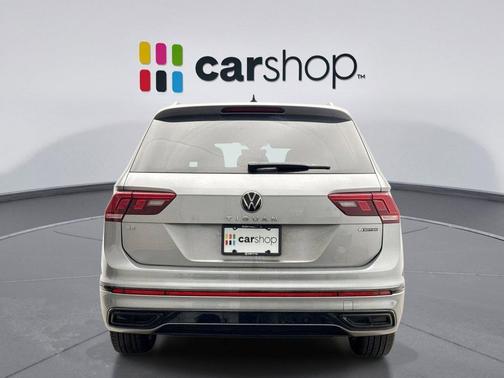 Pyrite Silver 2022 Volkswagen Tiguan 2.0T SE R-Line Black 4MOTION