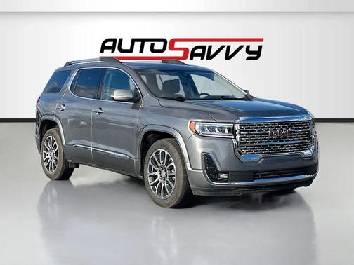 Satin Steel Metallic 2021 GMC Acadia Denali