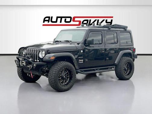 Black Clearcoat 2020 Jeep Wrangler Unlimited Sahara