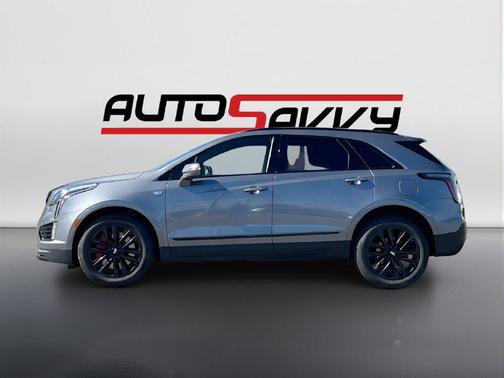 Satin Steel Metallic 2022 Cadillac XT5 Sport