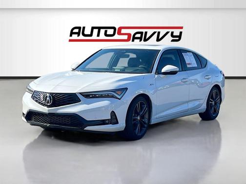 Platinum White Pearl 2024 Acura Integra A-SPEC Technology