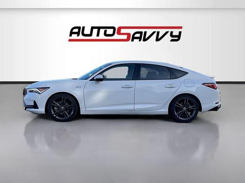 Platinum White Pearl 2024 Acura Integra A-SPEC Technology