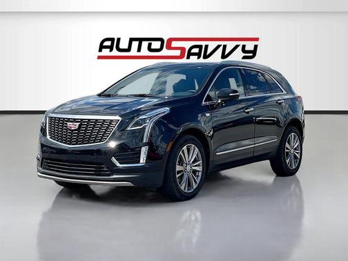 Stellar Black Metallic 2024 Cadillac XT5 Premium Luxury