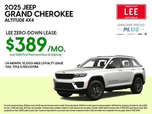 2025 Jeep Grand Cherokee L Altitude