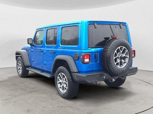 Hydro Blue Pearlcoat 2026 Jeep Wrangler Sport S