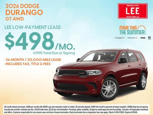 White Knuckle Clearcoat 2026 Dodge Durango GT Plus