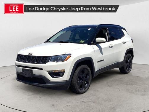 White Clearcoat 2020 Jeep Compass Latitude
