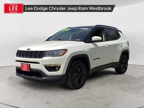 White Clearcoat 2020 Jeep Compass Latitude