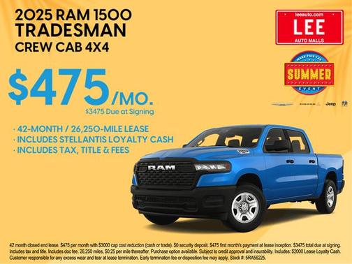 2025 RAM 1500 Big Horn/Lone Star