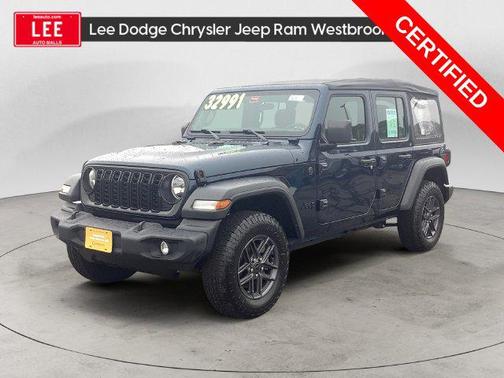 Fathom Blue Pearlcoat 2025 Jeep Wrangler Sport