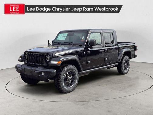 Black Clearcoat 2026 Jeep Gladiator Willys 4x4
