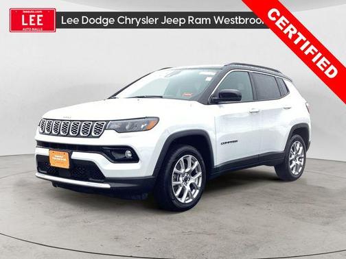 Bright White Clearcoat 2025 Jeep Compass Limited