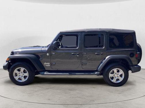 Granite Crystal Metallic Clearcoat 2018 Jeep Wrangler Unlimited Sport