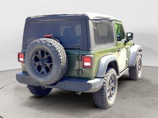Sarge Green Clearcoat 2023 Jeep Wrangler Sport S